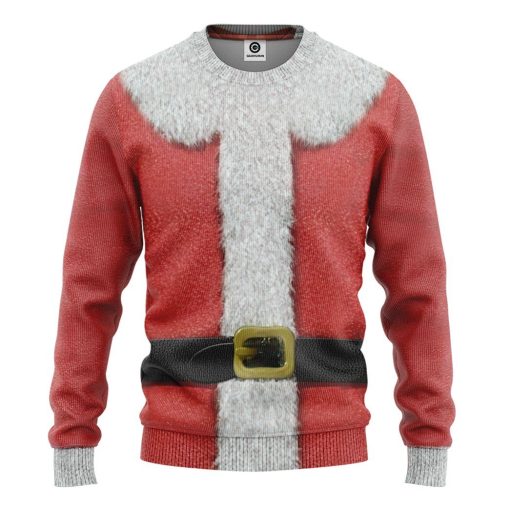 Gearhuman 3D Santa Claus Custom Sweatshirt Apparel GW29092 Sweatshirt Sweatshirt S