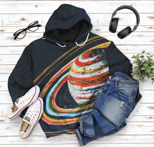Gearhuman 3D Saturn Custom Hoodie Apparel GC28095 3D Apparel