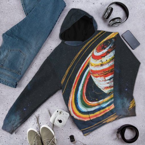 Gearhuman 3D Saturn Custom Hoodie Apparel GC28095 3D Apparel