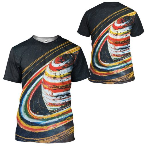 Gearhuman 3D Saturn Custom Tshirt Apparel GC28095 3D T-shirt