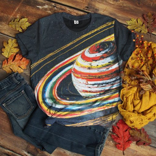 Gearhuman 3D Saturn Custom Tshirt Apparel GC28095 3D T-shirt
