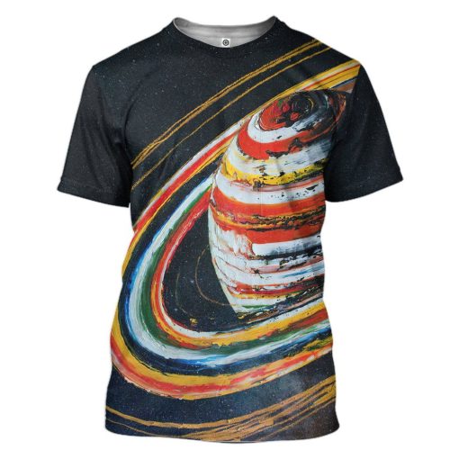Gearhuman 3D Saturn Custom Tshirt Apparel GC28095 3D T-shirt T-Shirt S