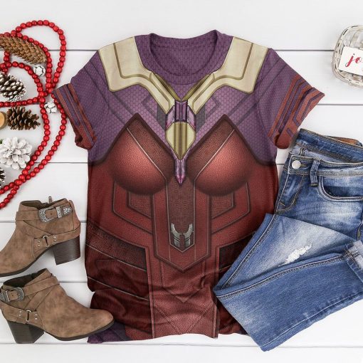 Gearhuman 3D Scarlet Witch Costume Custom Tshirt Hoodie Apparel CW17121 3D Apparel