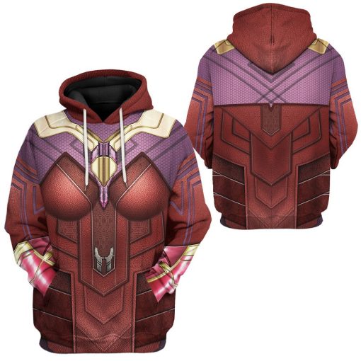 Gearhuman 3D Scarlet Witch Costume Custom Tshirt Hoodie Apparel CW17121 3D Apparel