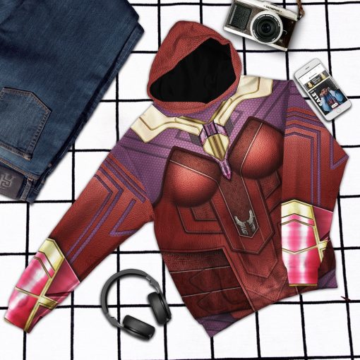 Gearhuman 3D Scarlet Witch Costume Custom Tshirt Hoodie Apparel CW17121 3D Apparel
