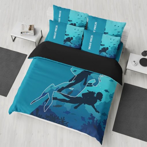 Gearhuman 3D Scuba Diving Custom Bedding Set GV06111 Bedding Set