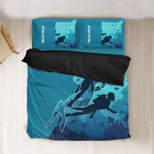 Gearhuman 3D Scuba Diving Custom Bedding Set GV06111 Bedding Set