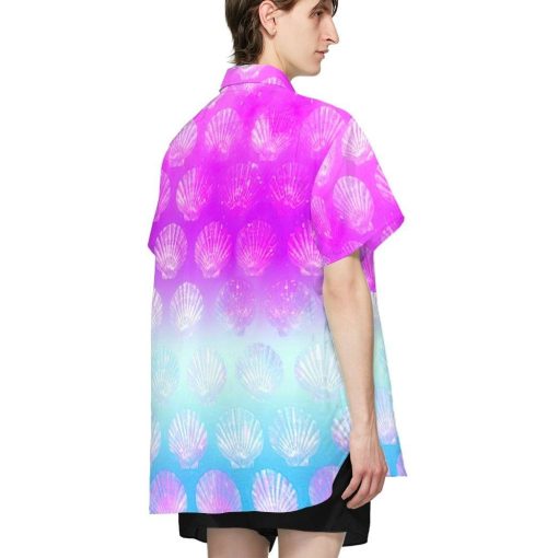 Gearhuman 3D Sea Shell Color Hawaii Shirt ZC0306217 Hawai Shirt
