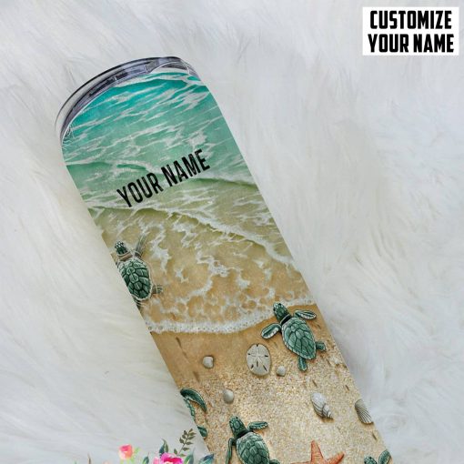 Gearhuman 3D Sea Turtle Custom Name Tumbler GB20015 Tumbler