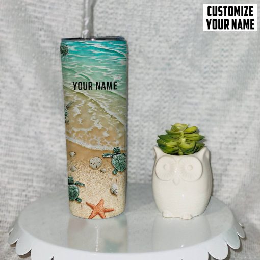 Gearhuman 3D Sea Turtle Custom Name Tumbler GB20015 Tumbler