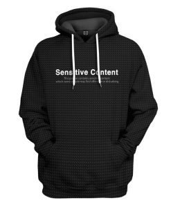 Gearhuman 3D Sensitive Content Custom Hoodie Apparel GQ15091 3D Custom Fleece Hoodies Hoodie S 