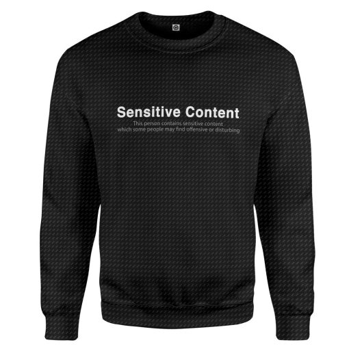Gearhuman 3D Sensitive Content Custom Sweatshirt Apparel GQ15091 Sweatshirt Sweatshirt S