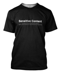 Gearhuman 3D Sensitive Content Custom Tshirt Apparel GQ15091 3D T-shirt T-Shirt S 