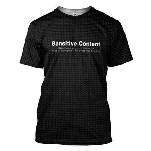 Gearhuman 3D Sensitive Content Custom Tshirt Apparel GQ15091 3D T-shirt T-Shirt S