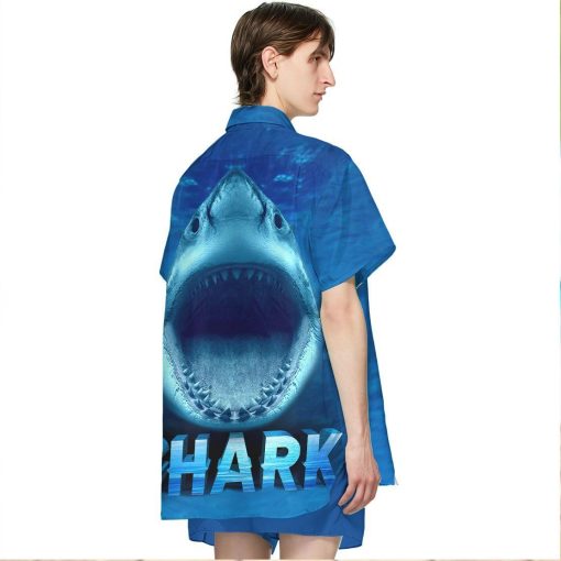 Gearhuman 3D Shark Hawaii Shirt ZZ3105211 Hawai Shirt