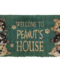 Gearhuman 3D Shiba Welcome You Doormat GK290125 Doormat Doormat S(15,8''x23,6'')