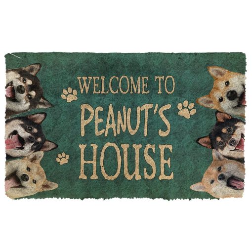 Gearhuman 3D Shiba Welcome You Doormat GK290125 Doormat Doormat S(15,8''x23,6'')