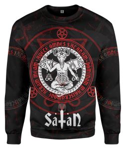 Gearhuman 3D Sigil Of Baphomet Custom Sweatshirt Apparel GW21093 Sweatshirt Sweatshirt S 