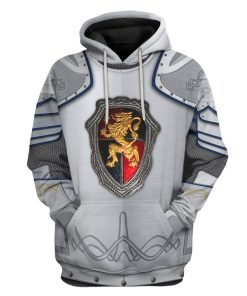 Gearhuman 3D Sir Lancelot Custom Hoodie Apparel GW20081 3D Custom Fleece Hoodies Hoodie S 