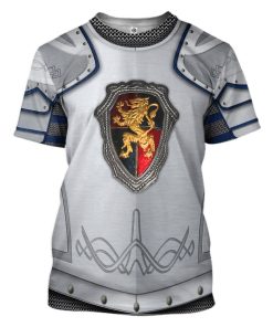 Gearhuman 3D Sir Lancelot Custom Tshirt Apparel GW20081 3D T-shirt T-Shirt S 