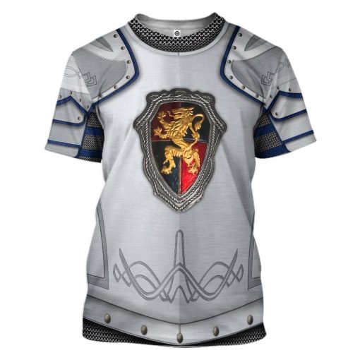Gearhuman 3D Sir Lancelot Custom Tshirt Apparel GW20081 3D T-shirt T-Shirt S
