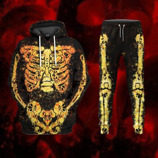 Gearhuman 3D Skeleton Custom Sweatpants Apparel GC21093 Sweatpants