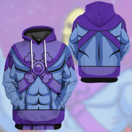 Gearhuman 3D Skeletor He-Man Custom Tshirt Hoodie Apparel GW13012 3D Apparel