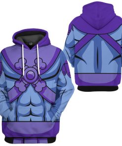 Gearhuman 3D Skeletor He-Man Custom Tshirt Hoodie Apparel GW13012 3D Apparel
