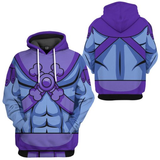 Gearhuman 3D Skeletor He-Man Custom Tshirt Hoodie Apparel GW13012 3D Apparel