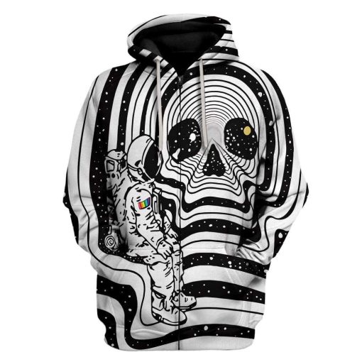 Gearhumans 3D Skull Astronaut Custom T-Shirts Hoodies Apparel 1 Gearhuman 3D Skull Astronaut Custom T-Shirts Hoodies Apparel GL-DT1002206 3D Custom Fleece Hoodies
