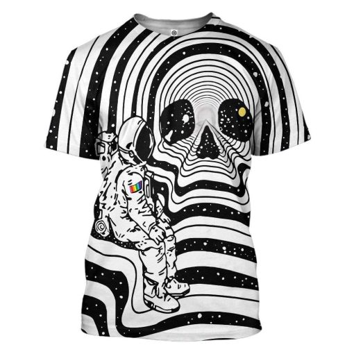 Gearhumans 3D Skull Astronaut Custom T-Shirts Hoodies Apparel 3 Gearhuman 3D Skull Astronaut Custom T-Shirts Hoodies Apparel GL-DT1002206 3D Custom Fleece Hoodies T-Shirt S