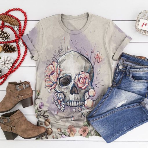 Gearhuman 3D Skull Custom Tshirt Hoodie Apparel CB061122 3D Apparel