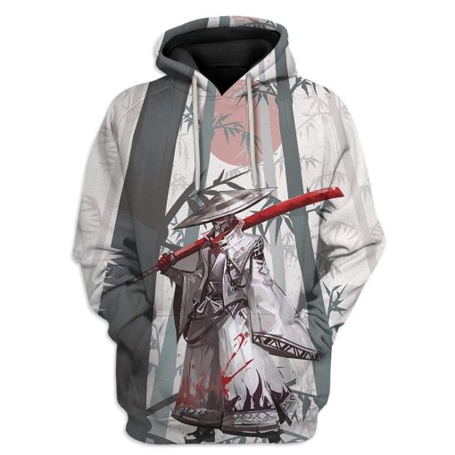 Gearhuman 3D Skull Ninja Custom T-Shirts Hoodies Apparel HD-A14027 3D Custom Fleece Hoodies Hoodie S