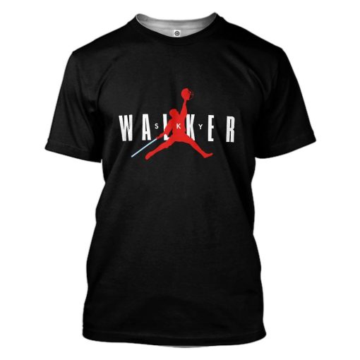 Gearhuman 3D Sky Walker Custom Tshirt Apparel GN26085 3D T-shirt T-Shirt S