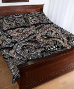 Gearhuman 3D Snake Custom Quilt Set GW01095 Quilt Set 