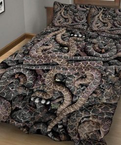 ON-Gearhumans 3D Snake Custom Quilt Set 6 Gearhuman 3D Snake Custom Quilt Set GW01095 Quilt Set