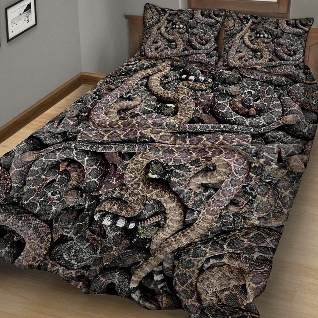 ON-Gearhumans 3D Snake Custom Quilt Set 3 Gearhuman 3D Snake Custom Quilt Set GW01095 Quilt Set