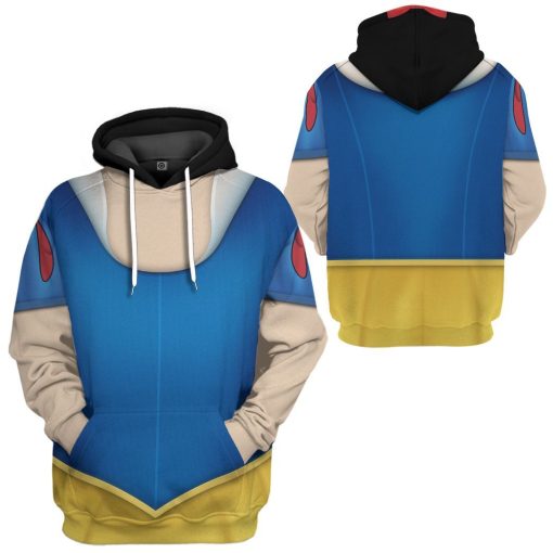 Gearhuman 3D Snow White Custom Tshirt Hoodie Appreal CC24117 3D Apparel