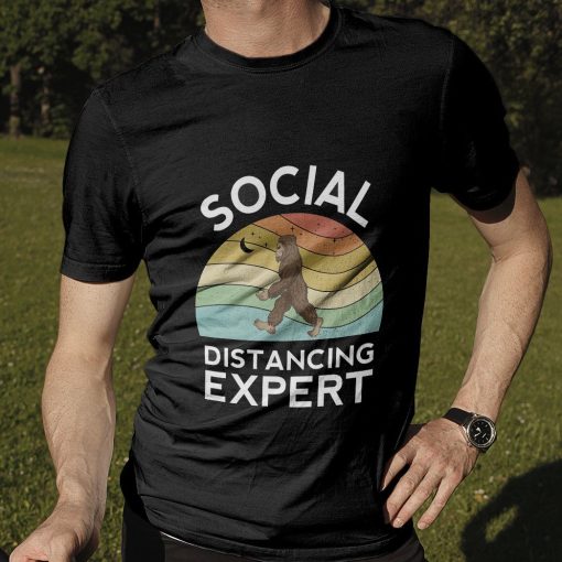 Gearhuman 3D Social Distancing Expert Custom Tshirt Apparel GC28093 3D T-shirt