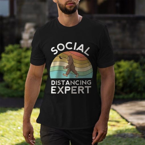 Gearhuman 3D Social Distancing Expert Custom Tshirt Apparel GC28093 3D T-shirt