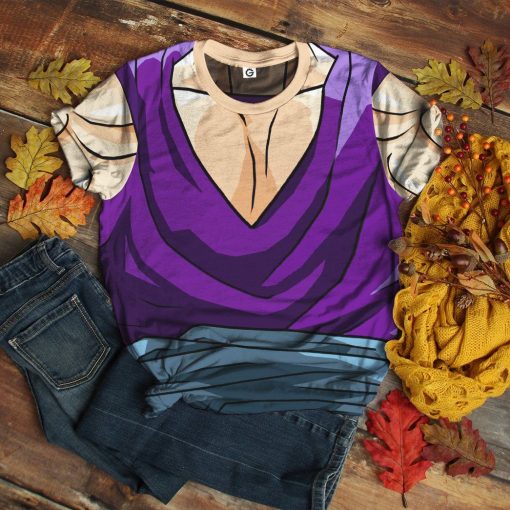 Gearhuman 3D Son Gohan Dragon Ball Custom Tshirt Apparel GV24091 3D T-shirt