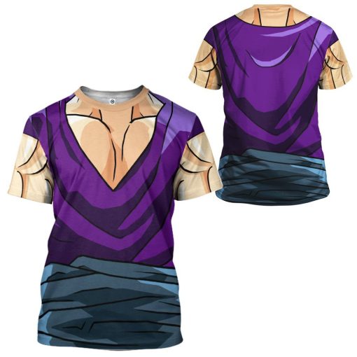 Gearhuman 3D Son Gohan Dragon Ball Custom Tshirt Apparel GV24091 3D T-shirt