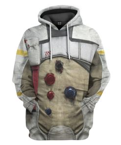 Gearhuman 3D Space Sain Suit Unit Custom Hoodie Apparel GN18091 3D Apparel Hoodie S 