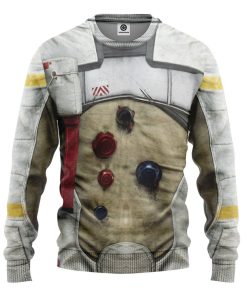 Gearhuman 3D Space Sain Suit Unit Custom Sweatshirt Apparel GN18091 Sweatshirt Sweatshirt S 