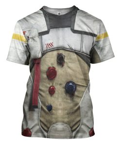 Gearhuman 3D Space Sain Suit Unit Custom Tshirt Apparel GN18091 3D T-shirt T-Shirt S 