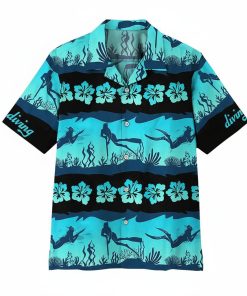 Gearhuman 3D Spearfishing Custom Name Hawaii Shirt ZZ1106219 Hawai Shirt Short Sleeve Shirt S 