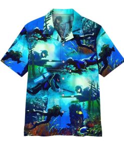 Gearhuman 3D Spearfishing Hawaii Shirt ZZ1706211 Short Sleeve Shirt Short Sleeve Shirt S 