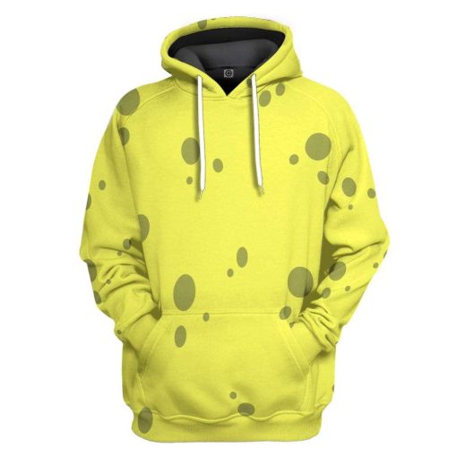 Gearhuman 3D SpongeBob Set Custom Hoodie Apparel GV310717 3D Custom Fleece Hoodies Hoodie S