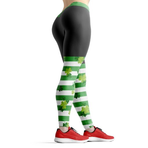Gearhuman 3D St Patrick Clover Leggings GK23024 Leggings