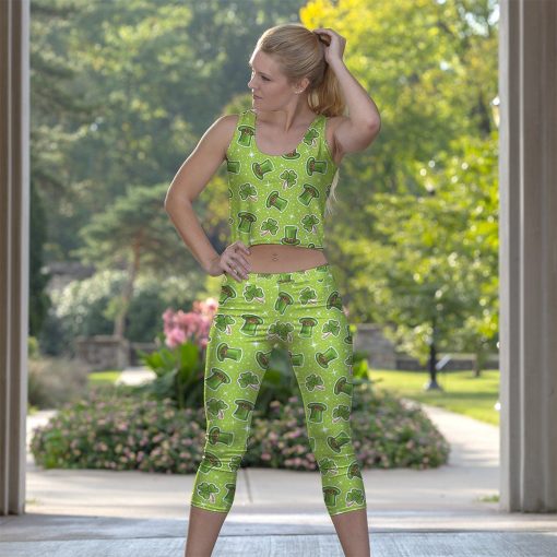 Gearhuman 3D St Patrick Pattern Custom Leggings GB220226 Leggings